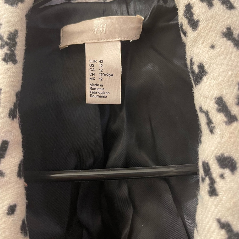 H&M Trend Wool Blend Coat